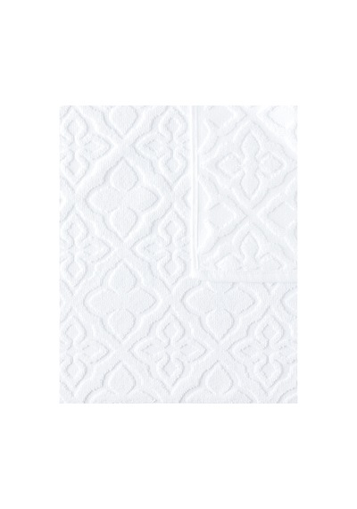 Madame Coco Rachel %100 Pamuk Ayak Havlusu - Beyaz - 50x70 Cm Beyaz