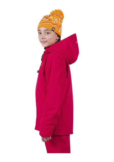 Rossıgnol Rossignol Jr Strawpile Unisex Çocuk Kırmızı Kayak Ceketi Rrd Kırmızı