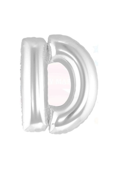 Nedi Balon Folyo 40 Harf Gümüş D 01357 Çok Renkli