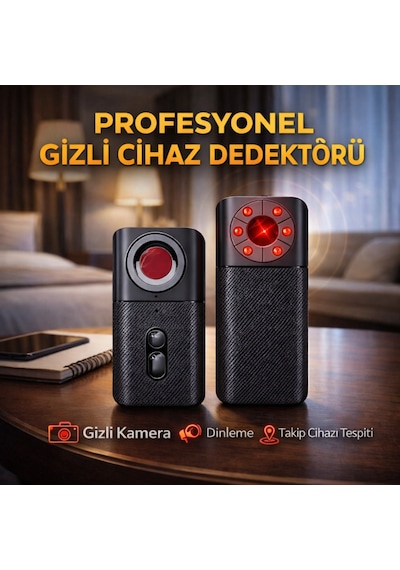 Polham Profesyonel Cihaz Dedektörü Kamera, Dinleme Ve Gps Takip Cihazı Tespit Cihazı Kızılötesi Sinyal Algılama