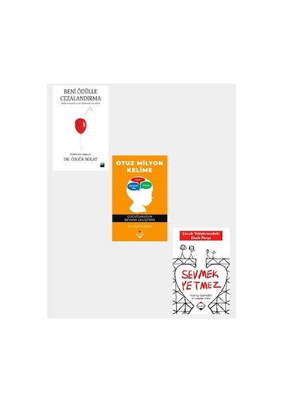 Beni Ödülle Cezalandırma + Otuz Milyon Kelime + Sevmek Yetmez 3 Kitap