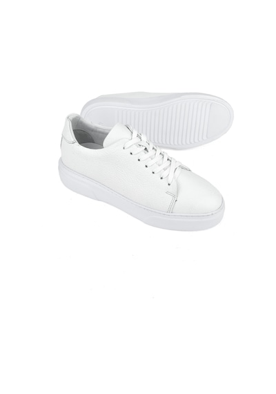 Ziya, Erkek Hakiki Deri Sneaker 151423z511 Beyaz 151423z511 500 Beyaz