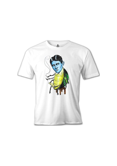Franz Kafka Beyaz Erkek Tshirt