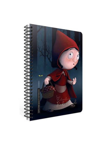 Gıpta Classica Spiralli Sert Kapak 17x24 120 Yaprak Çizgili Defter 6382 Çok Renkli