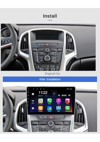 Opel Astra J 2010-2014 Multimedya Navigasyon Usb Kamera Carplayer 4 Ram