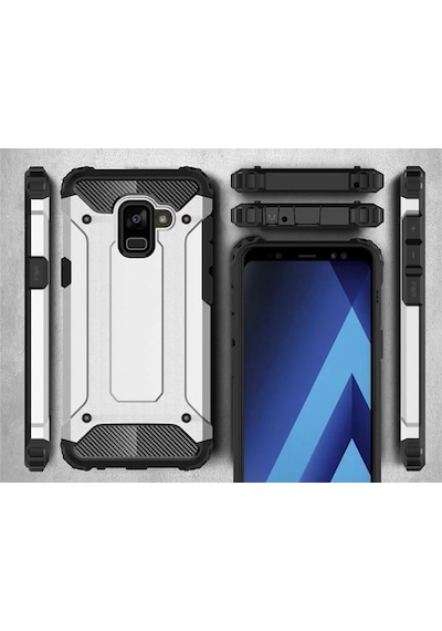 Galaxy A7 2018 Armor Hibrit Kaliteli Zırh Kılıf