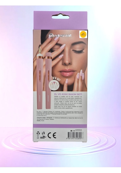 Polosmart Manikür & Pedikür Set Rose Gold Psc 16