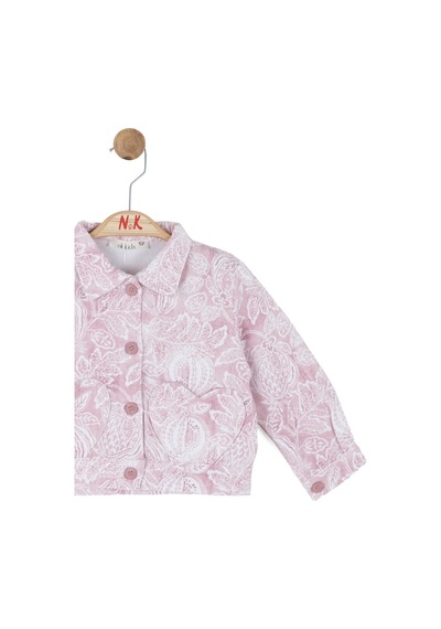 Nk Kids Kız Çocuk Powder Ceket Nk-31613 Pudra