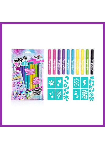 Bezos Plush Peluş Boyama Kalemi Yedeği Bty Çok Renkli