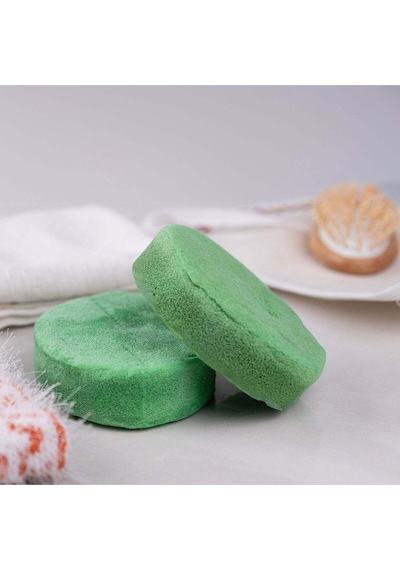 Doğal Süngerli Aloe Vera Sabun Sülfatsız Aloe Vera - Eşek Sütü