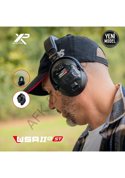 Xp Xtrem Hunter Dedektör Double Paket - Xp Deus 2 Rc, 34x28 Cm Fmf Başlık, Wsa2xl St Kablosuz Kulaklık