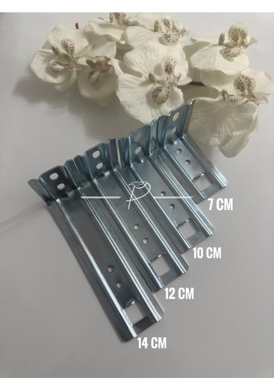 Rendecioğlutekstil L Ayak Perde Monaj Ayağı Tüm Ölçülerde 7-cm Diğer
