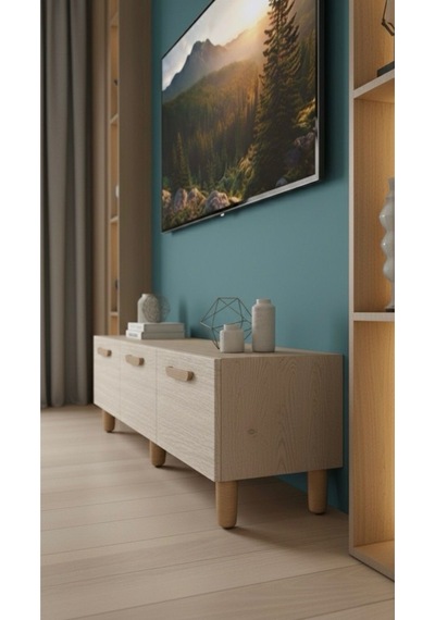 Modern Mobilya Berlin Tv Ünitesi Tv Sehpası Ayaklı Sarı Mermer Desenli 3 Kapaklı 150 Cm Beyaz Modern Mobilya Berlin Tv Ünitesi Tv Sehpası Ayaklı Sarı Mermer Desenli 3 Kapaklı 150 Cm Beyaz