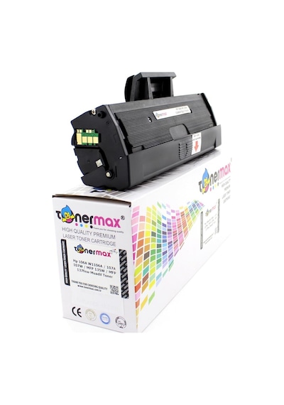 Tonermax Hp 106A W1106A Uyumlu Toner - Çipli ( Yeni Versiyon )/ 107A / 107