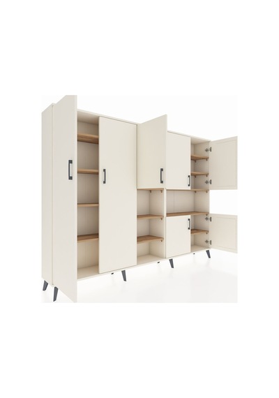 Arges Dolap 13 Raflı 7 Kapaklı 220x30x163 Aytaşı-aytaşı/çam Aytası/atlas Çam - Aytası Arges Dolap 13 Raflı 7 Kapaklı 220x30x163 Aytaşı-aytaşı/çam Aytası/atlas Çam - Aytası