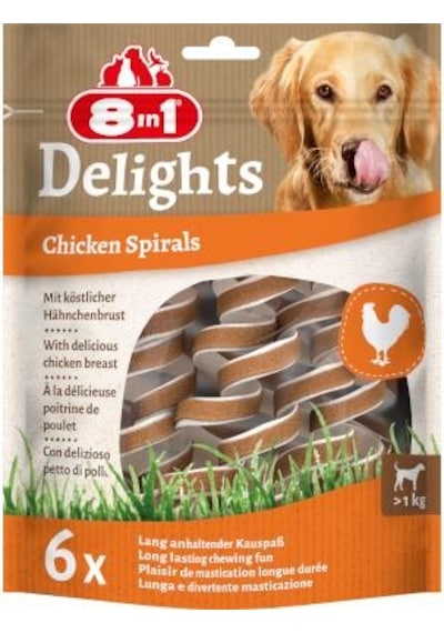 8in1 Delights Bones Halka Şeklinde Köpek Ağız Bakım Kemiği 119 G