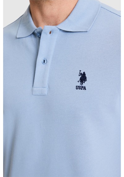 U.s. Polo Assn. Erkek Mavi Tişört Basic 50324998-vr036