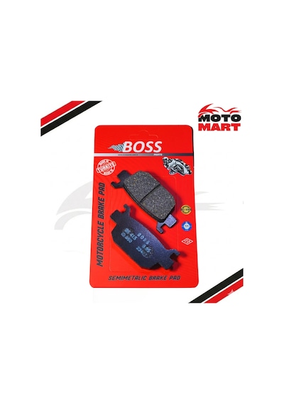 Benelli Tnt 250 Arka Fren Balatası Boss-yarı Sinterli-t06113