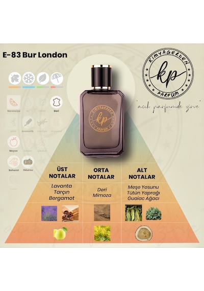 KP E-83 Erkek Parfüm EDP 50 ML