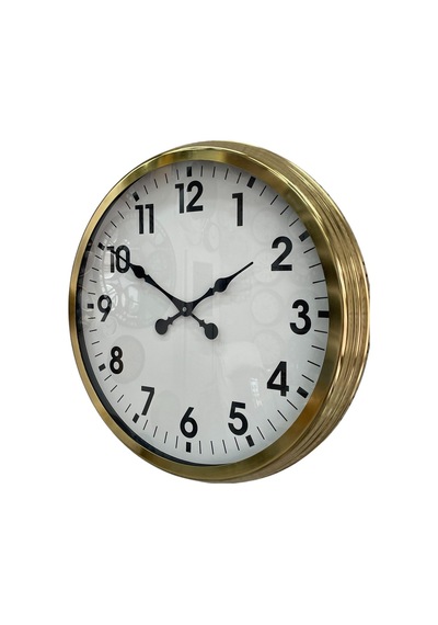 Büro Ev Ofis Hediyesi İçin 60cm Golden Prestij Trend Duvar Saati Diğer