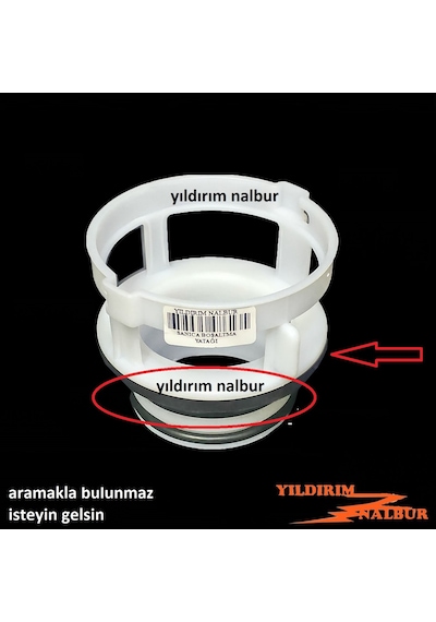 Sanica Gömme Rezervuar Baskı Yatağı Alt Contası 8.2 Kanallı