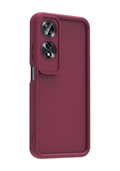 Oppo A60 Kılıf Kamera Korumalı Kalın Silikon Üstün Koruma Pazarplus Pembe