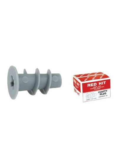 Red Hit Turbolet Plastik Küt Uçlu Dübel 30 Mm 1000 Adet