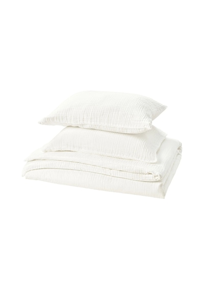 Ikea Schersmın Çift Kişilik Nevresim Takımı 220 X 240 Cm Beyaz