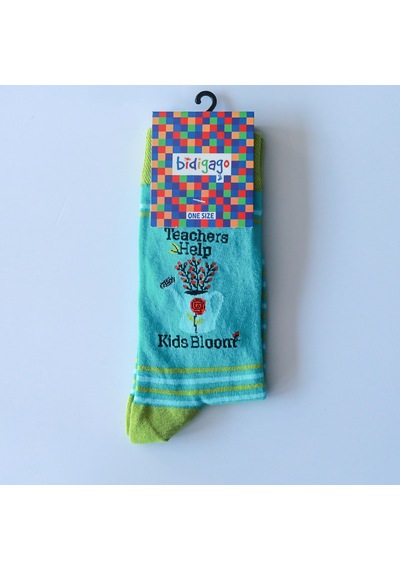 Bidigago Öğretmene Hediye Tasarım Unisex Çorap Renkli