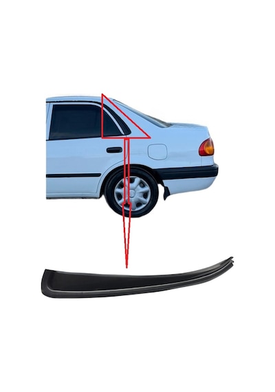 Toyota Corolla Ae111 Tavan Çıtası Oluk Devamı 1998---2001 Arka Sol