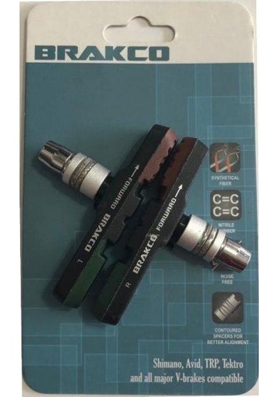 Brakco M-960v 3 Renk Katmanlı V Fren Bisiklet Papuç