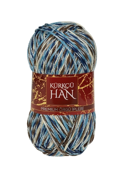 Kürkçü Han Elmas 100gr 190m Simli Örgü İpi Sm102