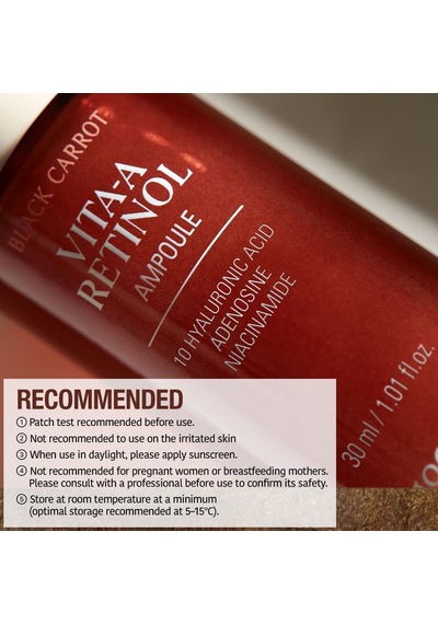 Tr Siyah Havuç Özü Ve Saf Retinol İçeren Ampul Black Carrot Vita-a Retinol Firming Ampoule