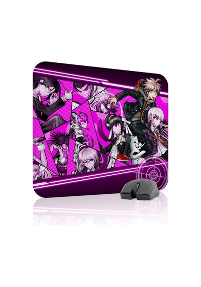 Danganronpa Kaymaz Dikişli Kauçuk Oyuncu Mousepad V2 - 48x40 Xl Gaming Mouse Pad Fare Altlığı