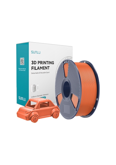 Sunlu Güneş Turuncusu Petg Filament - 1.75mm - 1 Kg