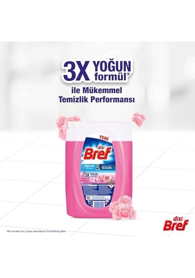 Yaban Gülü Kokulu 5000 Ml Yüzey Temizleyici 1 X 5000 Ml 1000'li Set