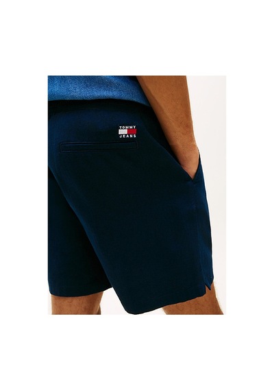 Tommy Hilfiger Erkek Tjm Linen Blend Şort-16145 Lacivert
