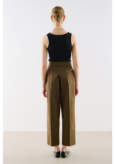 Manuka Gabardin Straıght Pileli Pantolon Haki Aw26pnt00004-09