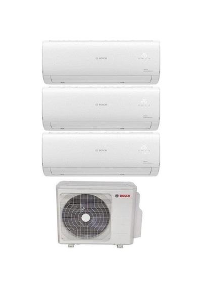 Bosch Multi Split İnverter Klima 27000 Btu 1 Dış + 3 İç Ünite 9000 + 9000 + 9000 Btu
