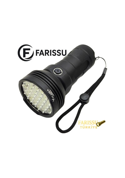 W5202-1 Yüksek Parlaklıklı Çok Fonksiyonlu El Feneri Siyah