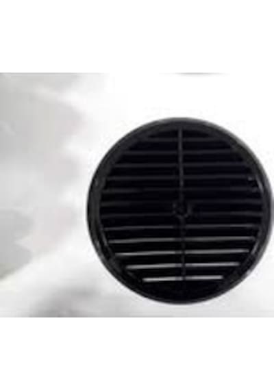 Siyah Doğal gaz Menfezi Cam Ventilasyon Kombi Havalandırma