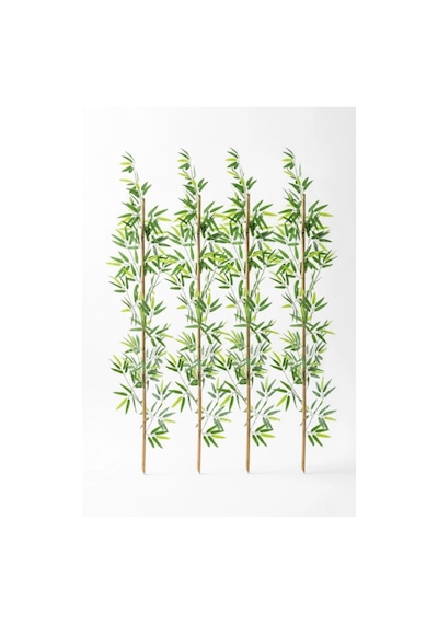 Yapay Bambu Çubuğu 130 Cm 4'lü Takım Yoğun Çok Renkli