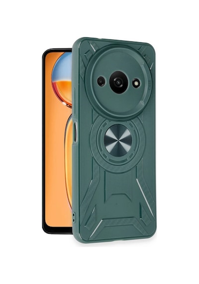 Newface - 39 - Xiaomi Redmi A3 4g Kılıf Lincoln Silikon - - Csmo-tex - Koyu Yeşil