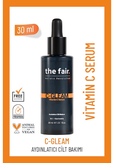 the fair. C*gleam Gözenek Bakımı Cilt Serumu %2 Vitamin C +%2 Niacinamide 30 ML