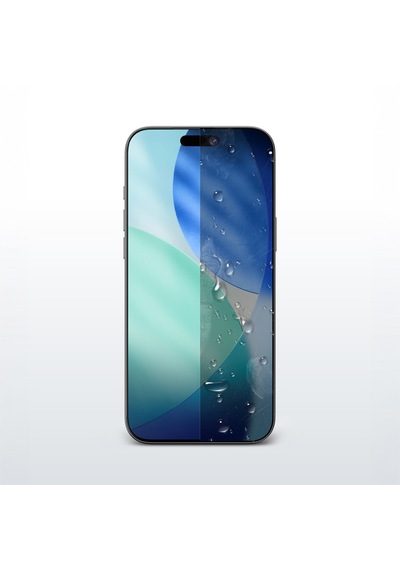 Apple Uyumlu   iPhone 17 Tam Kaplayan Antistatik Nano Kesim Parlak Seramik Ekran Koruyucu