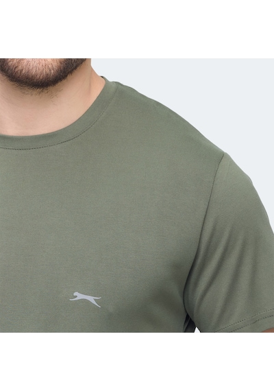 Slazenger KRATER Erkek  Haki Tişört