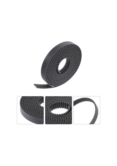 Koodmax 3d Yazıcı Gt2 6mm Transmisyon Kayışı Kauçuk Triger Kayışı - 10m