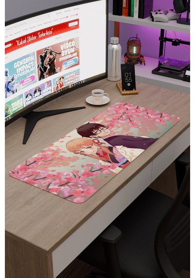 Sangatsu No Lion Anime V5 - 70x30 Xl Gaming Kauçuk Kaymaz Taban Mouse Pad Fare Altlığı