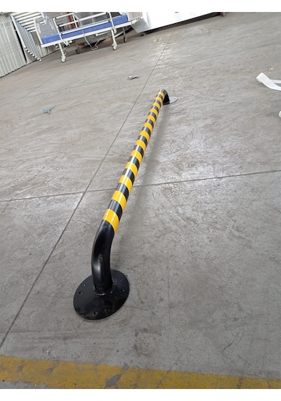 Araç Park Yeri Malzemeleri Otopark Stoperi Araç Stoperi Otopark Bariyeri 180cm Ø76mm 2.5mm