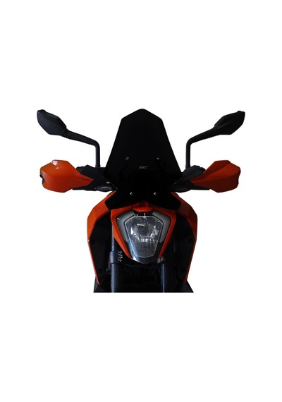 GP Kompozit KTM Duke 250 Uyumlu 2017-2022 Ön Cam Siyah